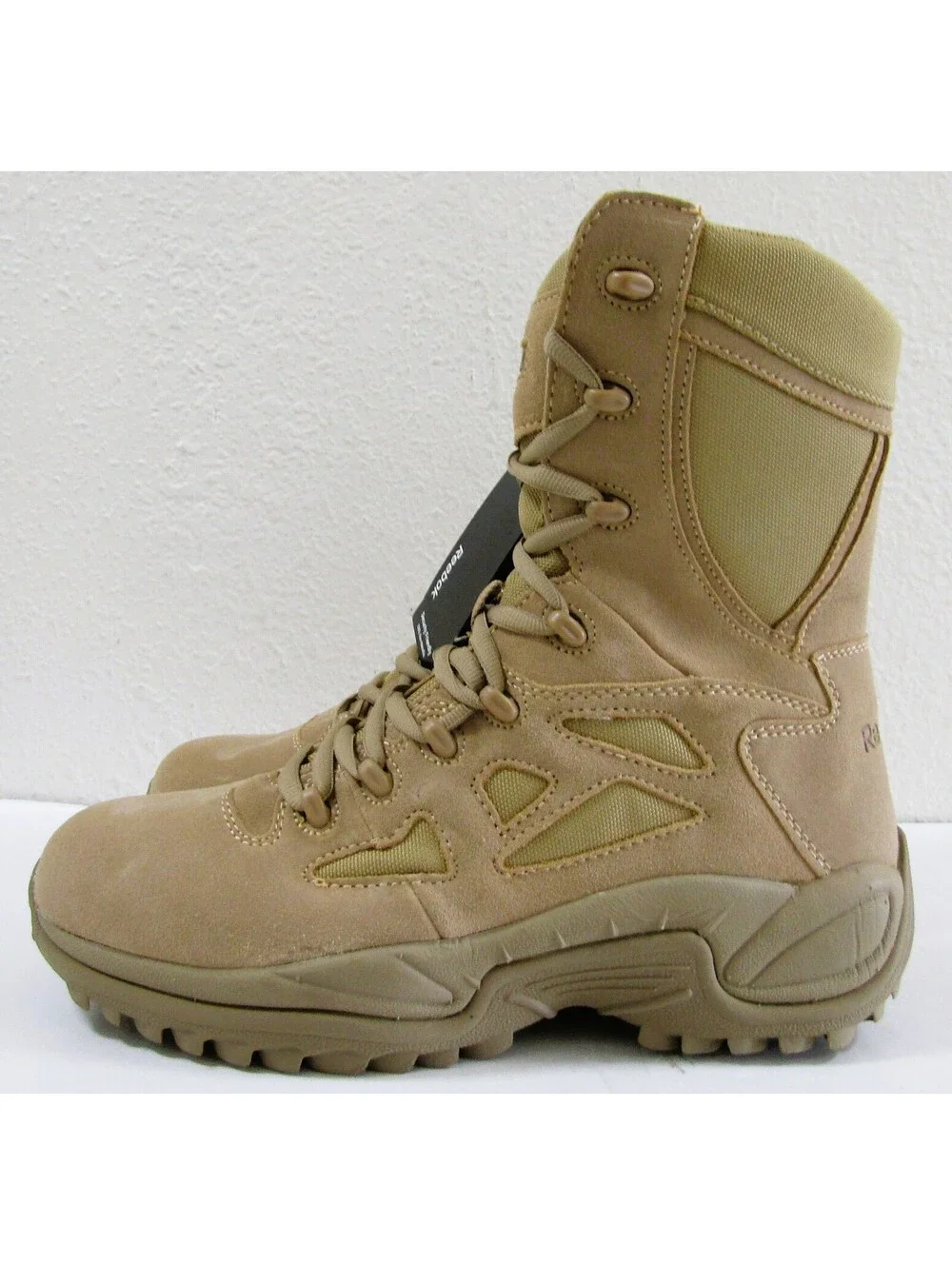 Reebok Men's Rapid Response RB8895 8-inch Tactical Duty Stealth Boot Size 10.5